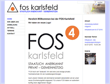 Tablet Screenshot of fos-dachau.de